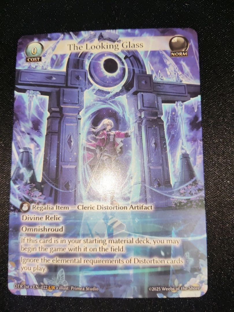 その他 grand archive tcg the looking glass UR