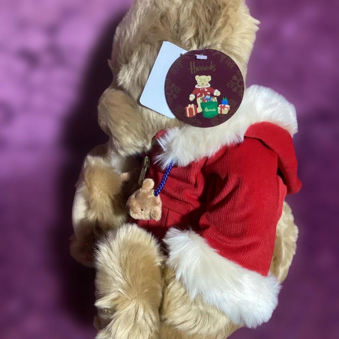 ❤️SALE❤️ハロッズ　テディベア ❤️2007 フードジャケットぬいぐるみ美品