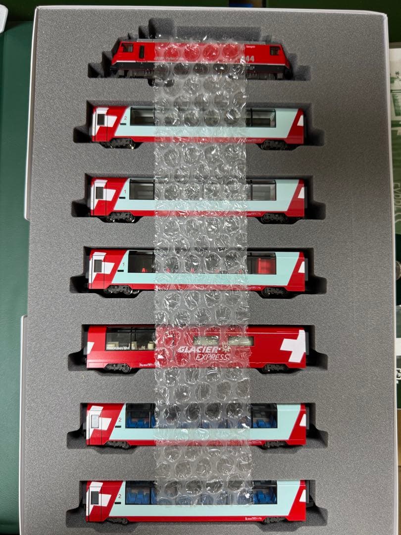 KATO 10-1146 GLACIER EXPRESS 氷河特急4両増結セット