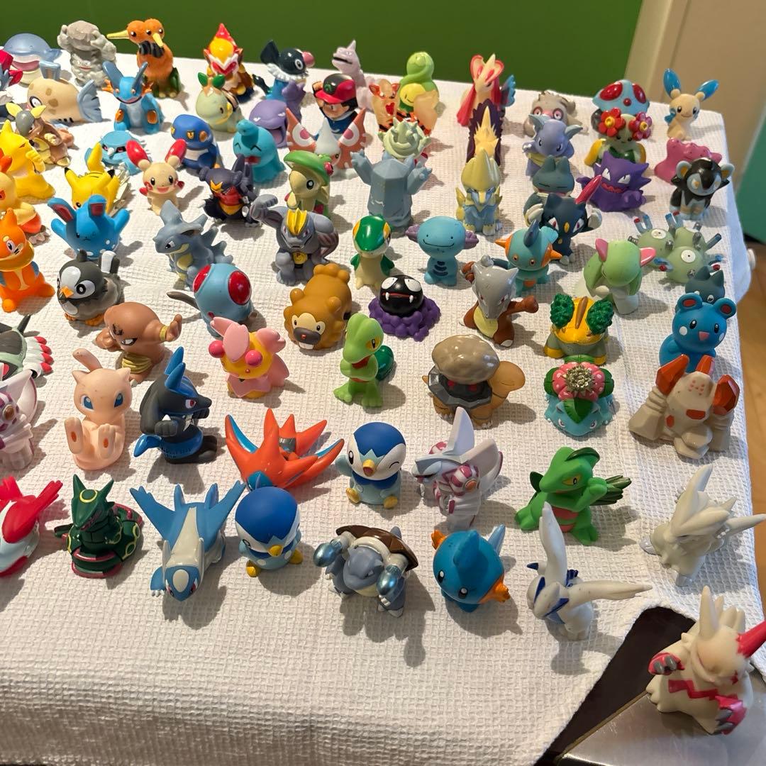 ポケモン　レトロ　フィギュア　ゆび人形　143体セット