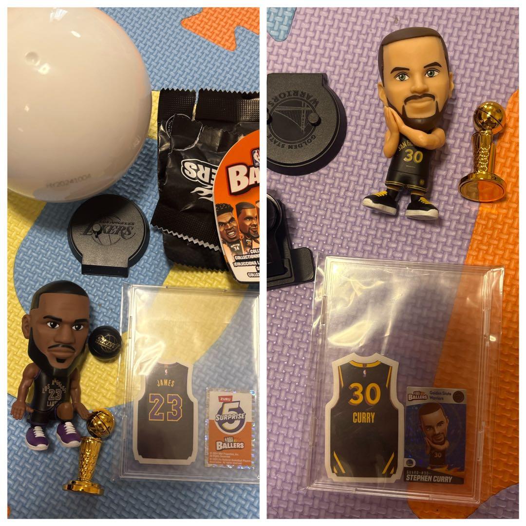 最終値下げ　希少セットNBA ballers カリー レブロン　スーパーセット