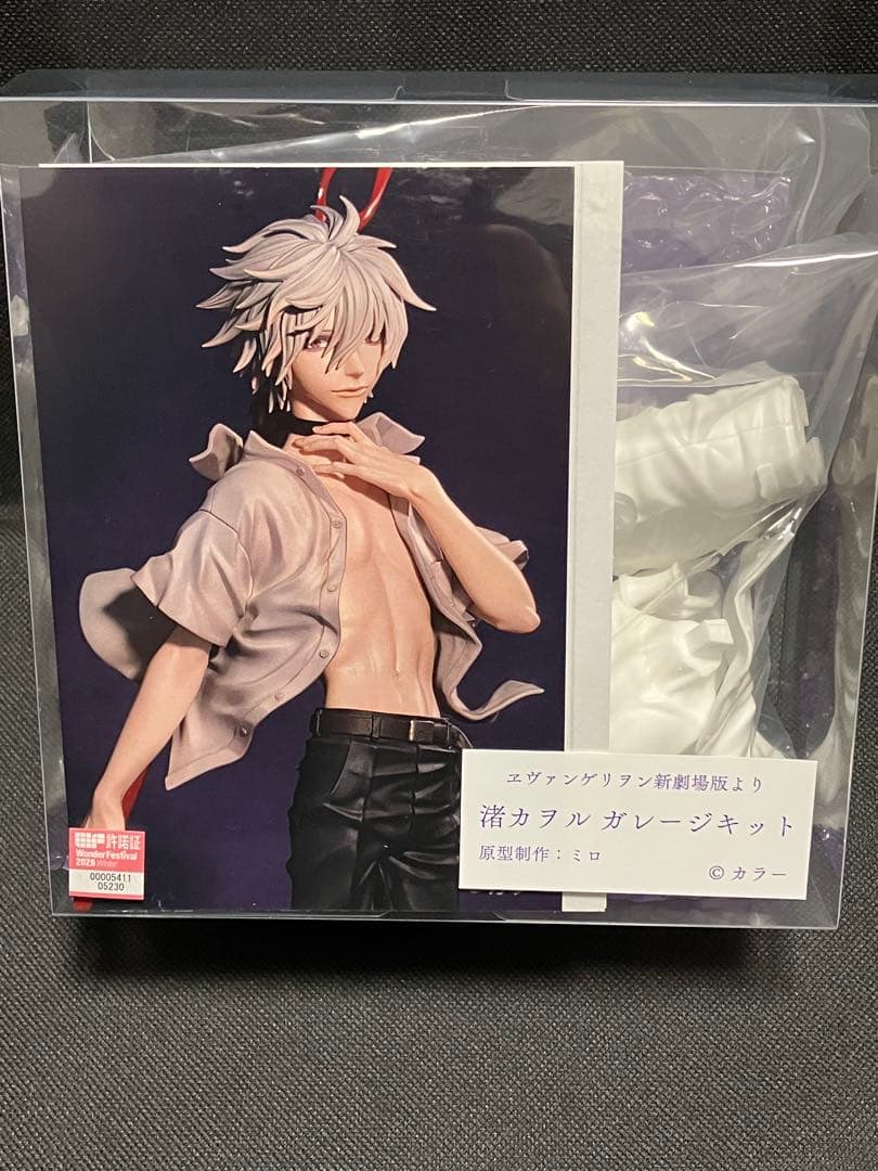 ミロ 渚カヲル カオル ガレージキット エヴァ　エヴァンゲリオン　ワンフェス