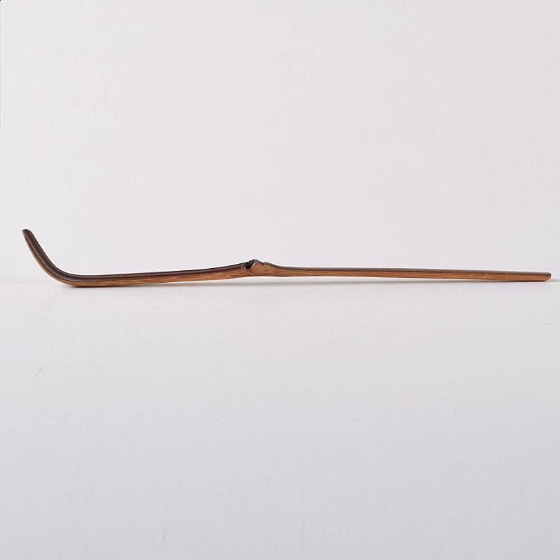 茶道具　裏千家十四代淡々斎自作　茶杓　銘「松風」　共筒共箱　M　R8369