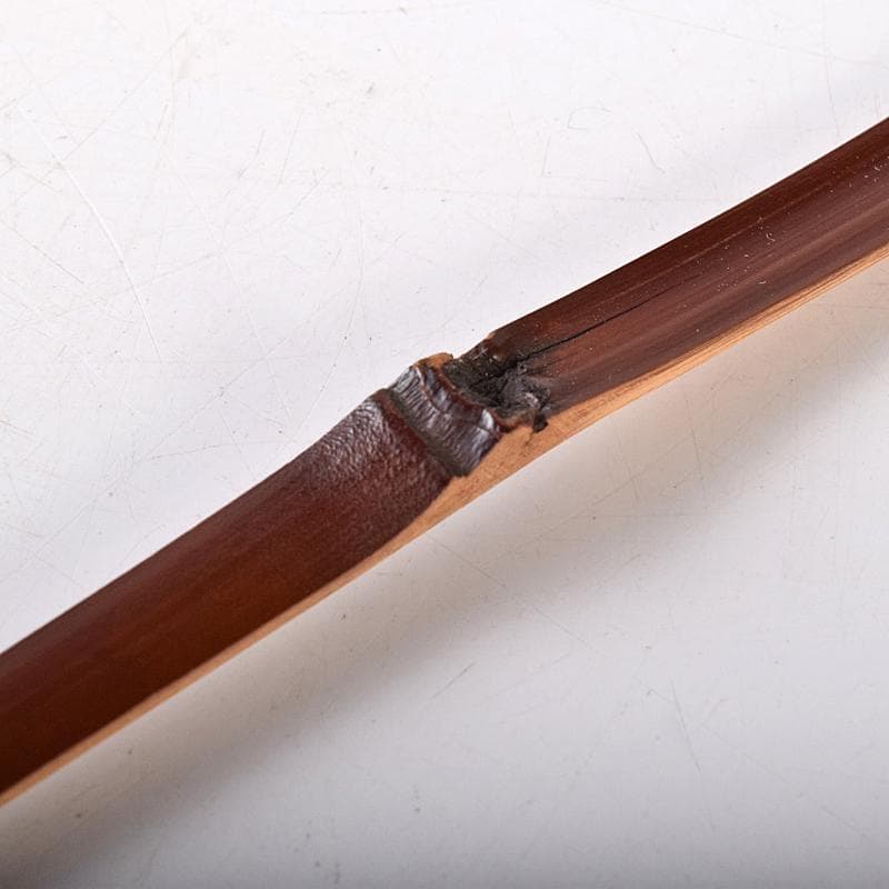 茶道具　裏千家十四代淡々斎自作　茶杓　銘「松風」　共筒共箱　M　R8369