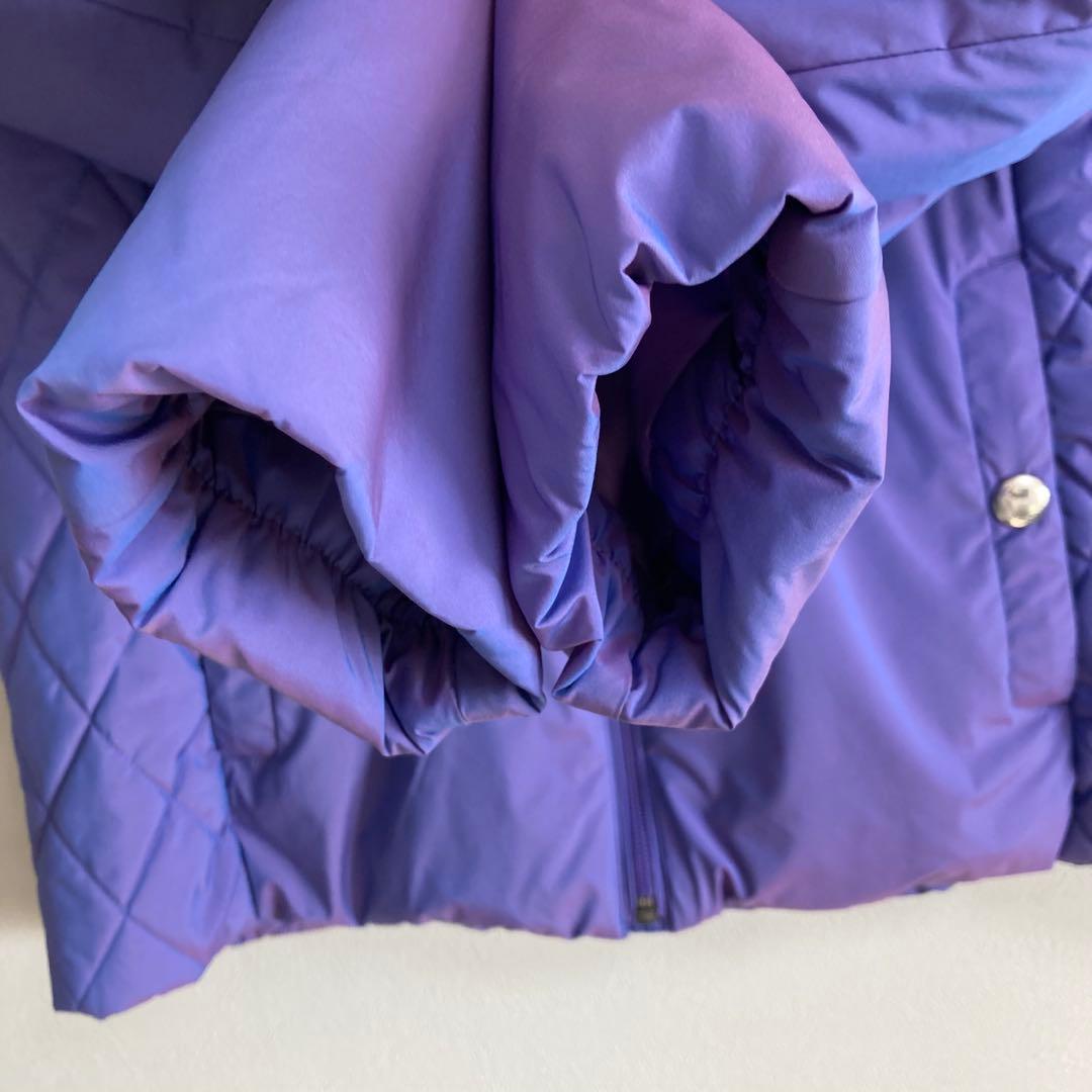 紫 マンシングウェア Munsingwearダウンジャケットサイズ Ｌレディース