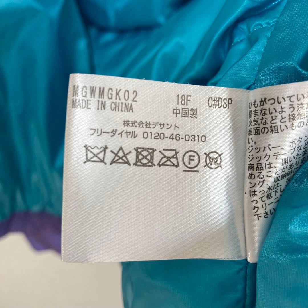 紫 マンシングウェア Munsingwearダウンジャケットサイズ Ｌレディース