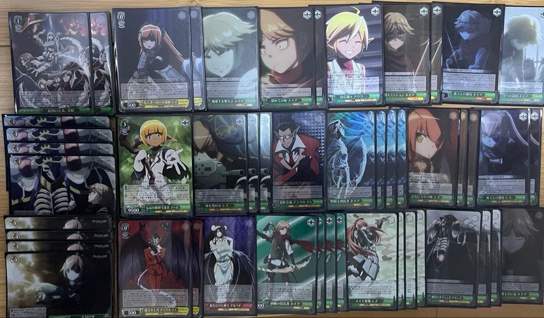 ほぼホイル‼️ オーバーロード　デッキ