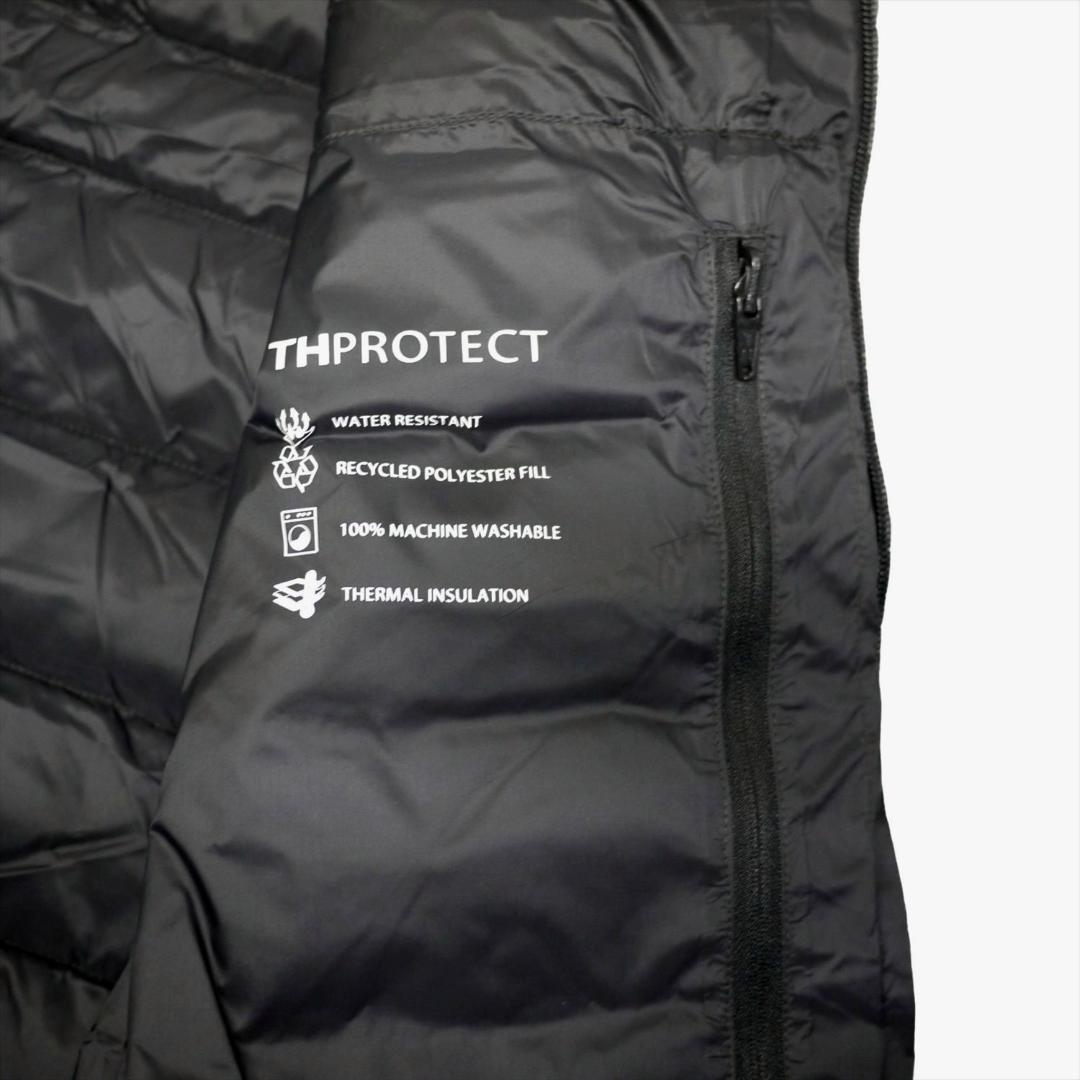 新品 トミーヒルフィガー THPROTECT 軽量 耐水 中綿 ベスト XL 黒