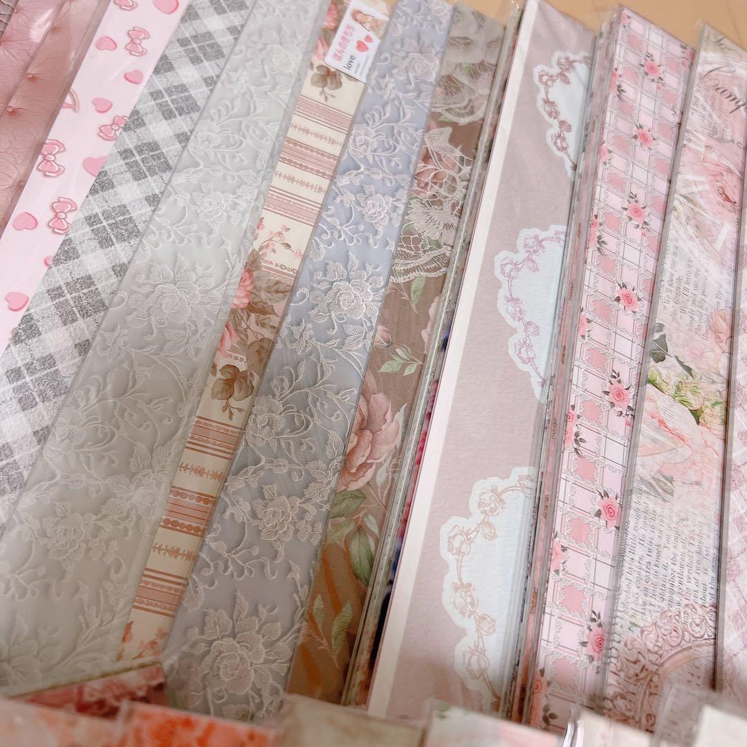 デザインペーパー 紙モノ コラージュ素材 おすそ分け 大量 まとめ売り