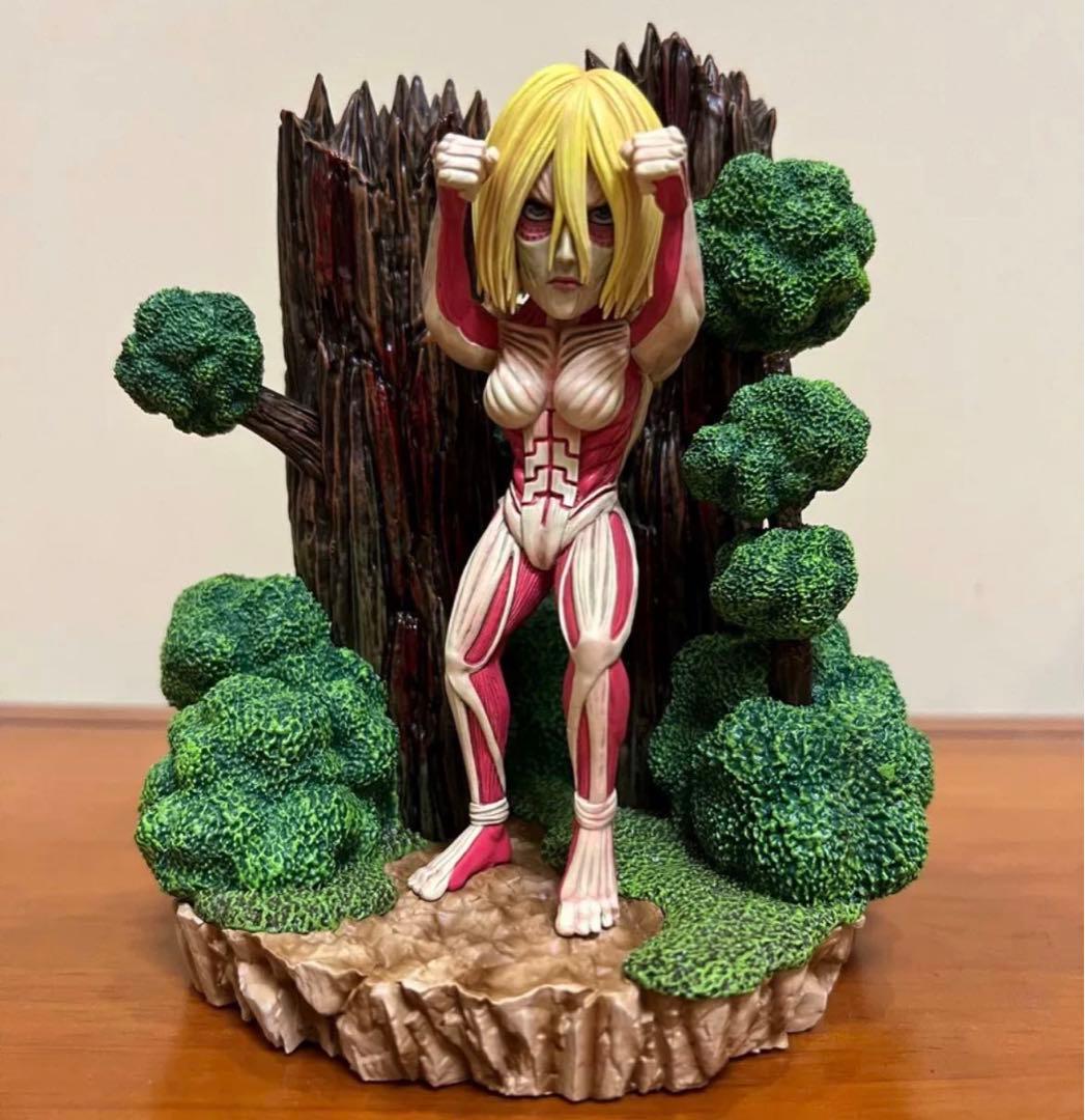 進撃の巨人 獣の巨人 鎧の巨人 ガレージキット ガレキ スタチュー⑥