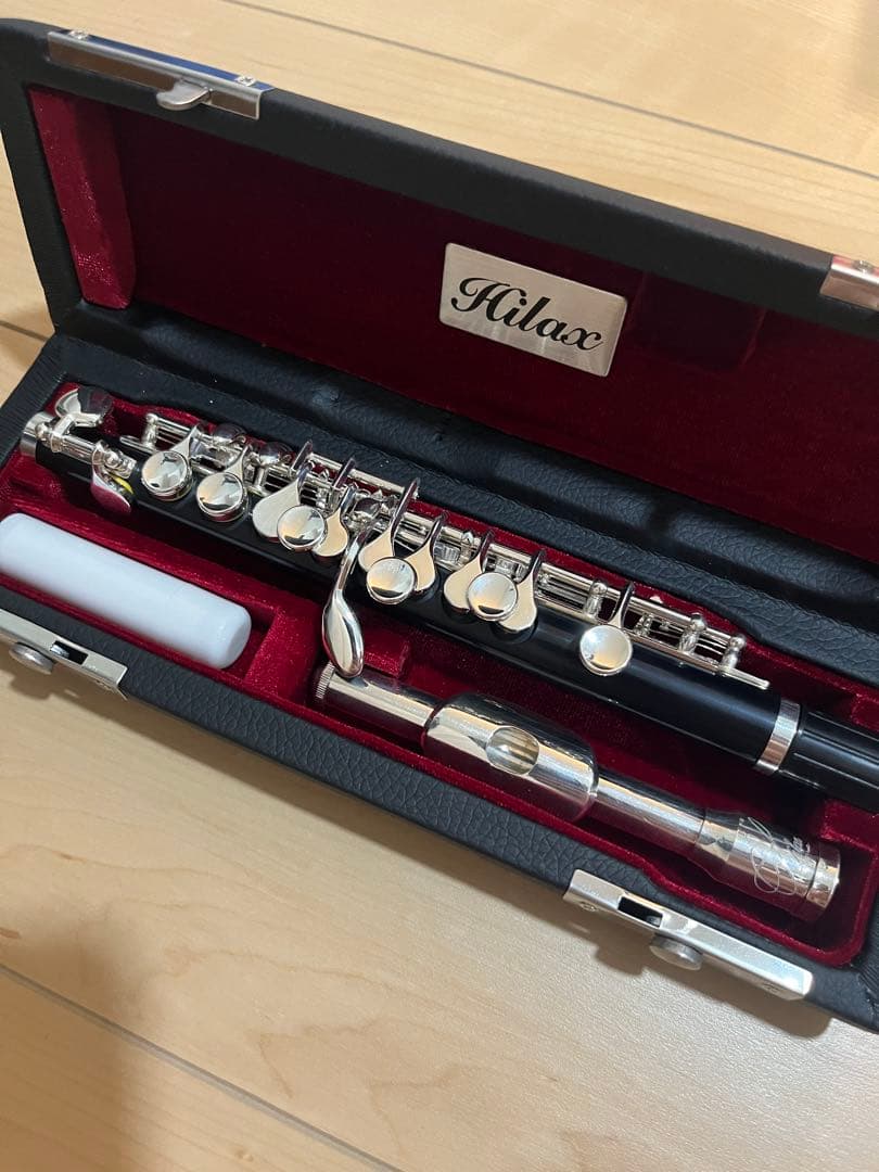 Hilax 初心者用 ピッコロ 本体 シルバー