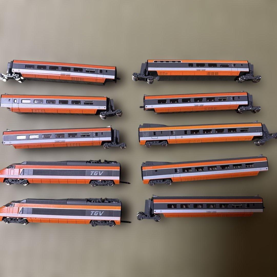KATO TGV 10両編成 Nゲージ 鉄道模型