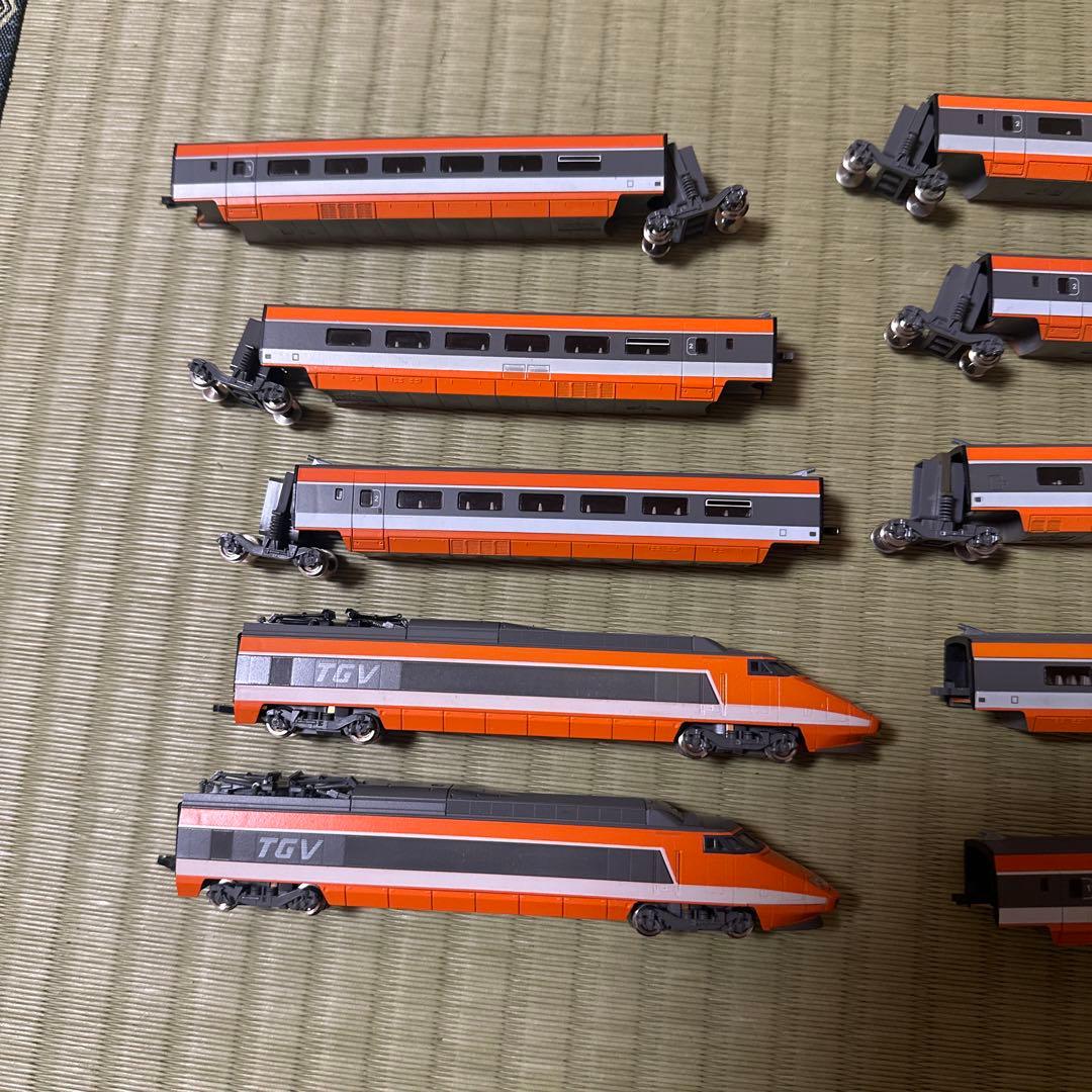 KATO TGV 10両編成 Nゲージ 鉄道模型