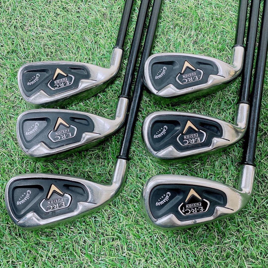 ゴルフ　メンズ　アイアンセット　キャロウェイ　ERC レフティ　N1571