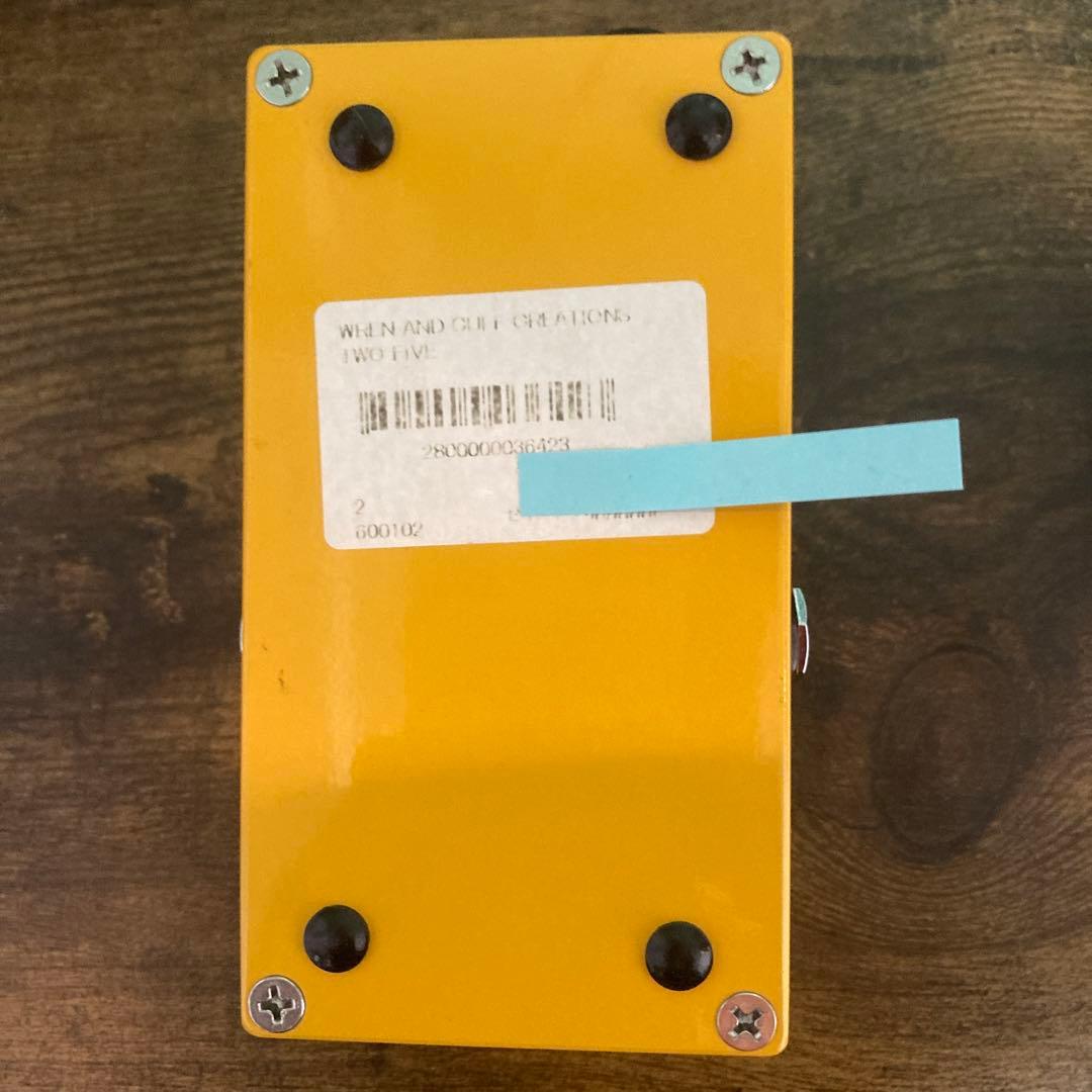 25Vの音圧‼️Wren and Cuff Two Five DriveBoost