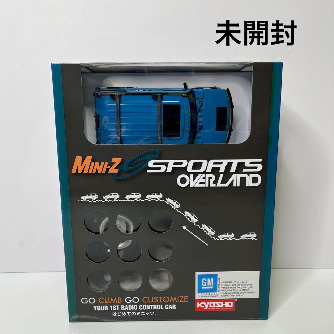 希少 未開封 京商 MINI-Z HUMMER H2 Blue 1/27