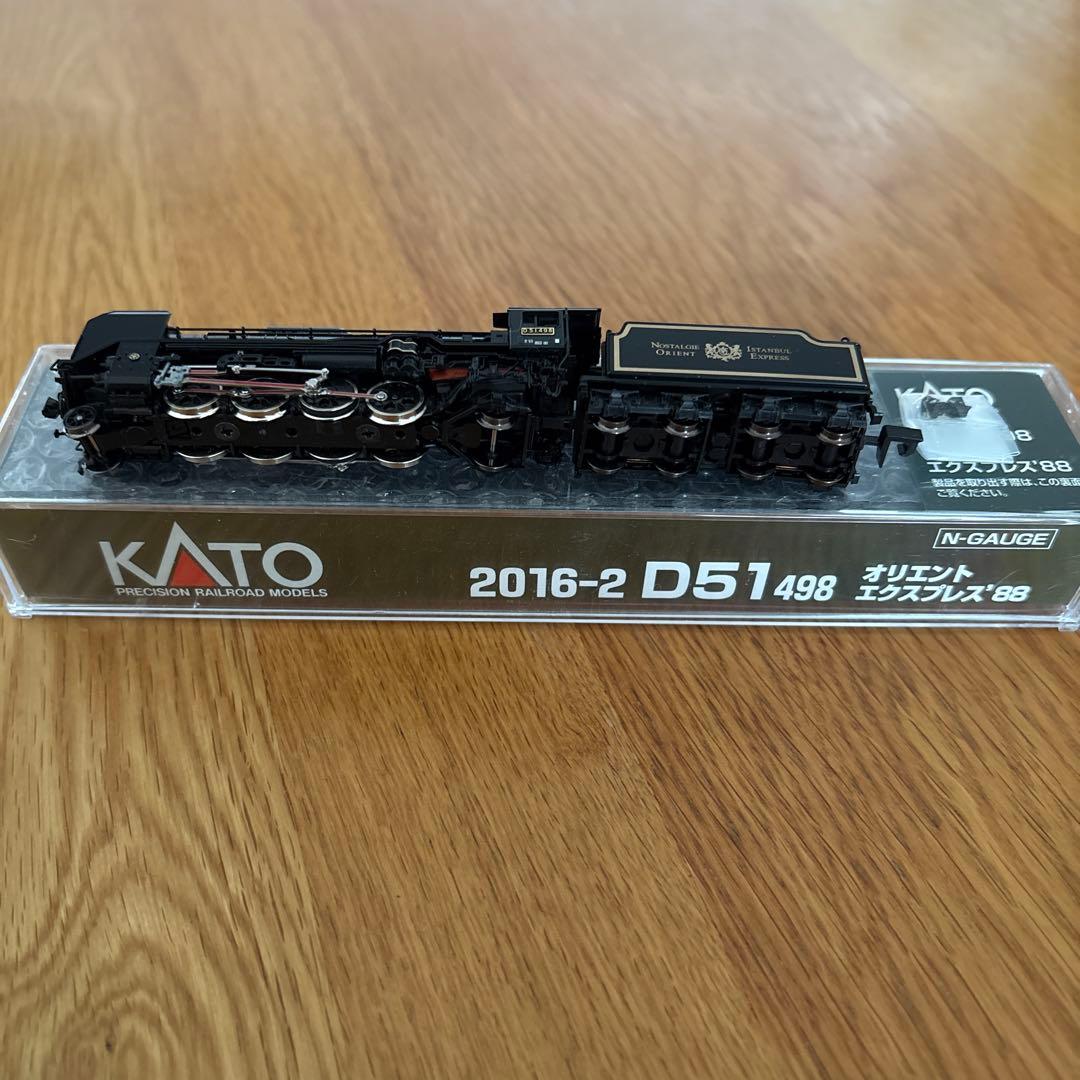 【希少】KATO 2016-2 D51 498オリエントエクスプレス'88 年⑤