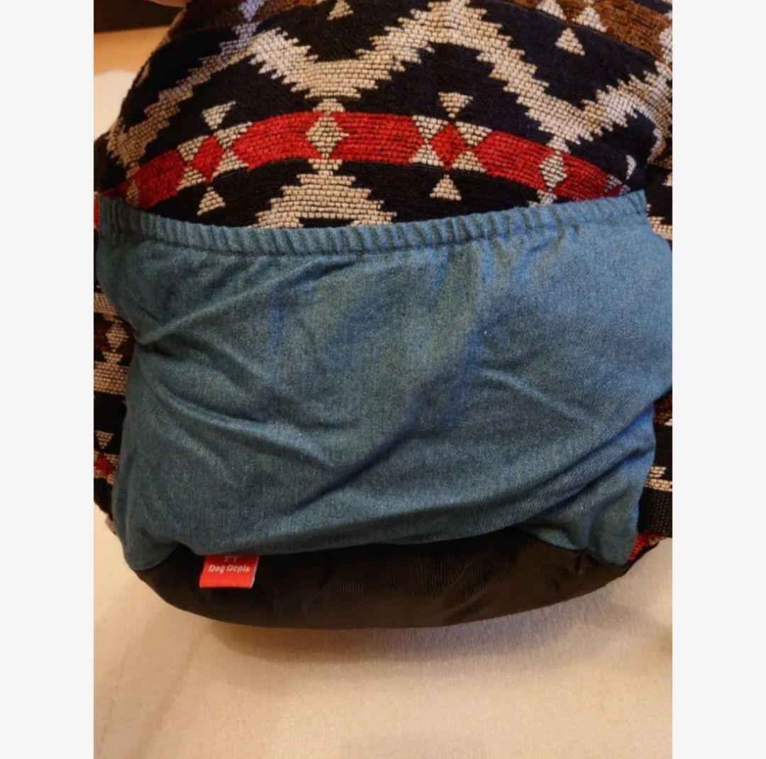 DOG DEPT ドッグデプト 幾何学模様 犬用ドライブベッド クッション