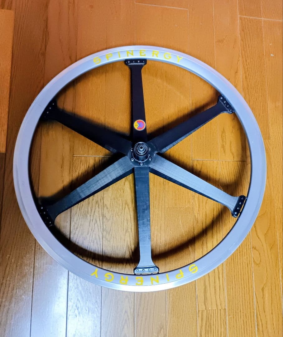 【ジャンク】SPINERGY カーボンスポーク ホイール（26インチ）※匿名配送