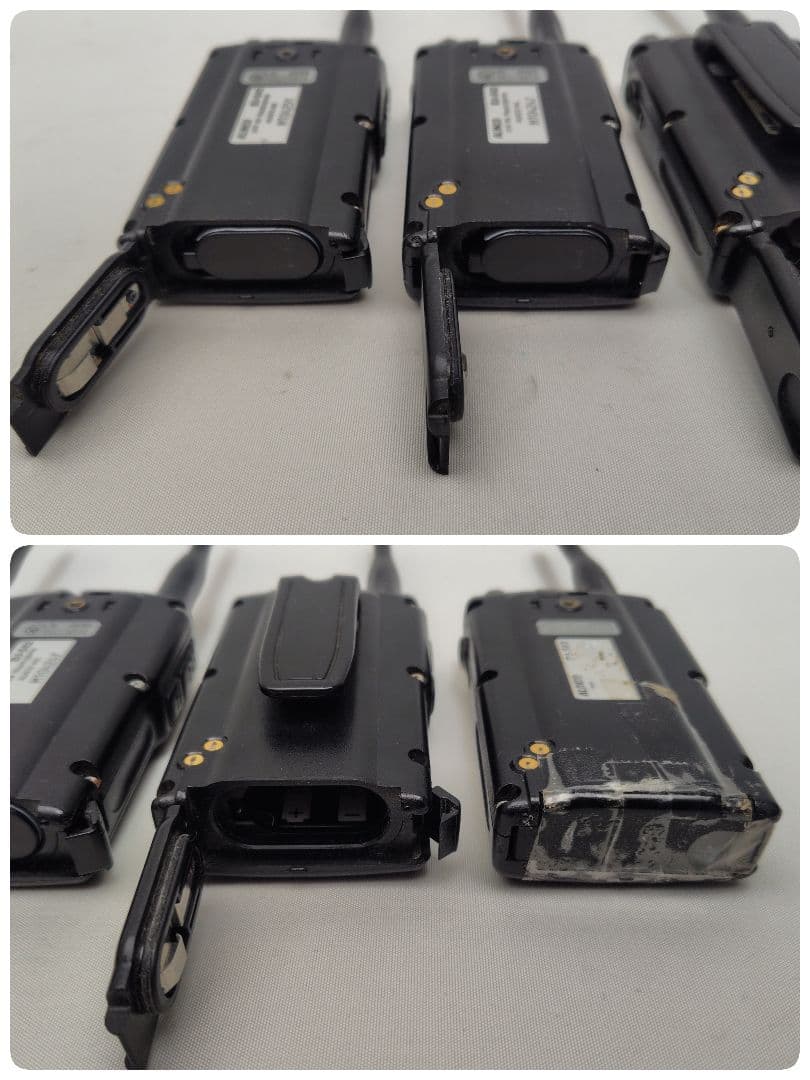 C049【ジャンク】ALINCO アルインコ DJ-S42 4台 充電器付