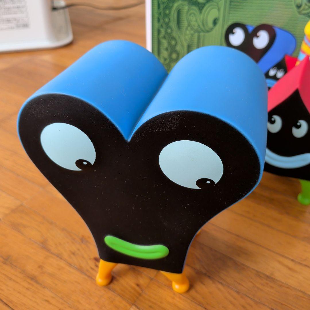 PUPS キャラクターセット（青・赤・黒）