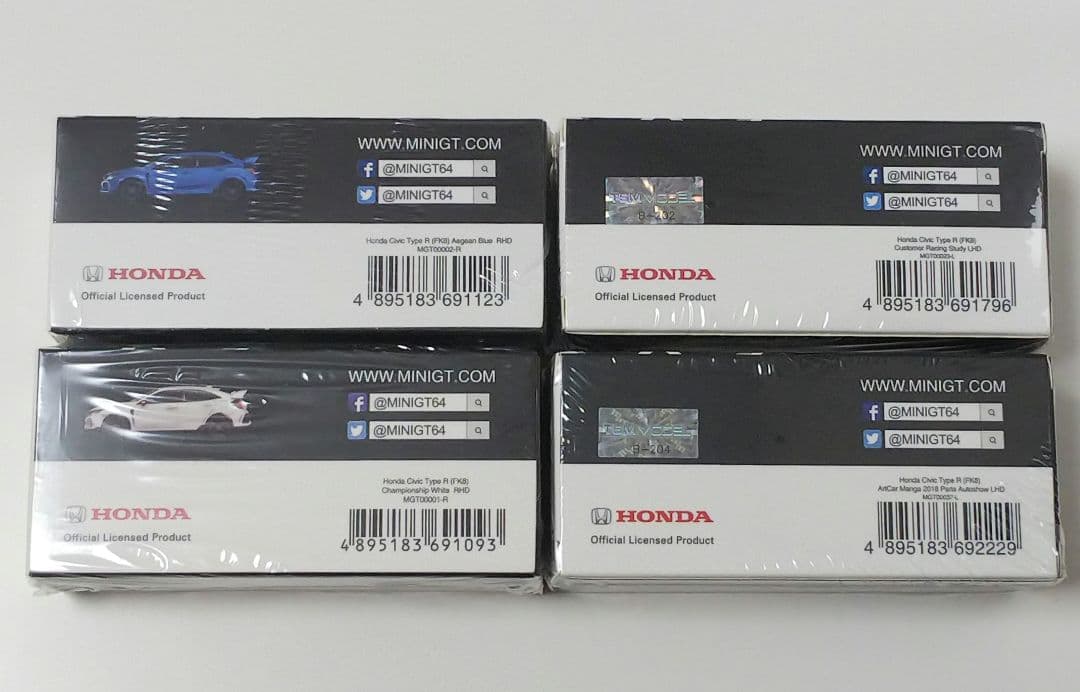 MINI GT Honda Civic Type R セット ミニGT シビック