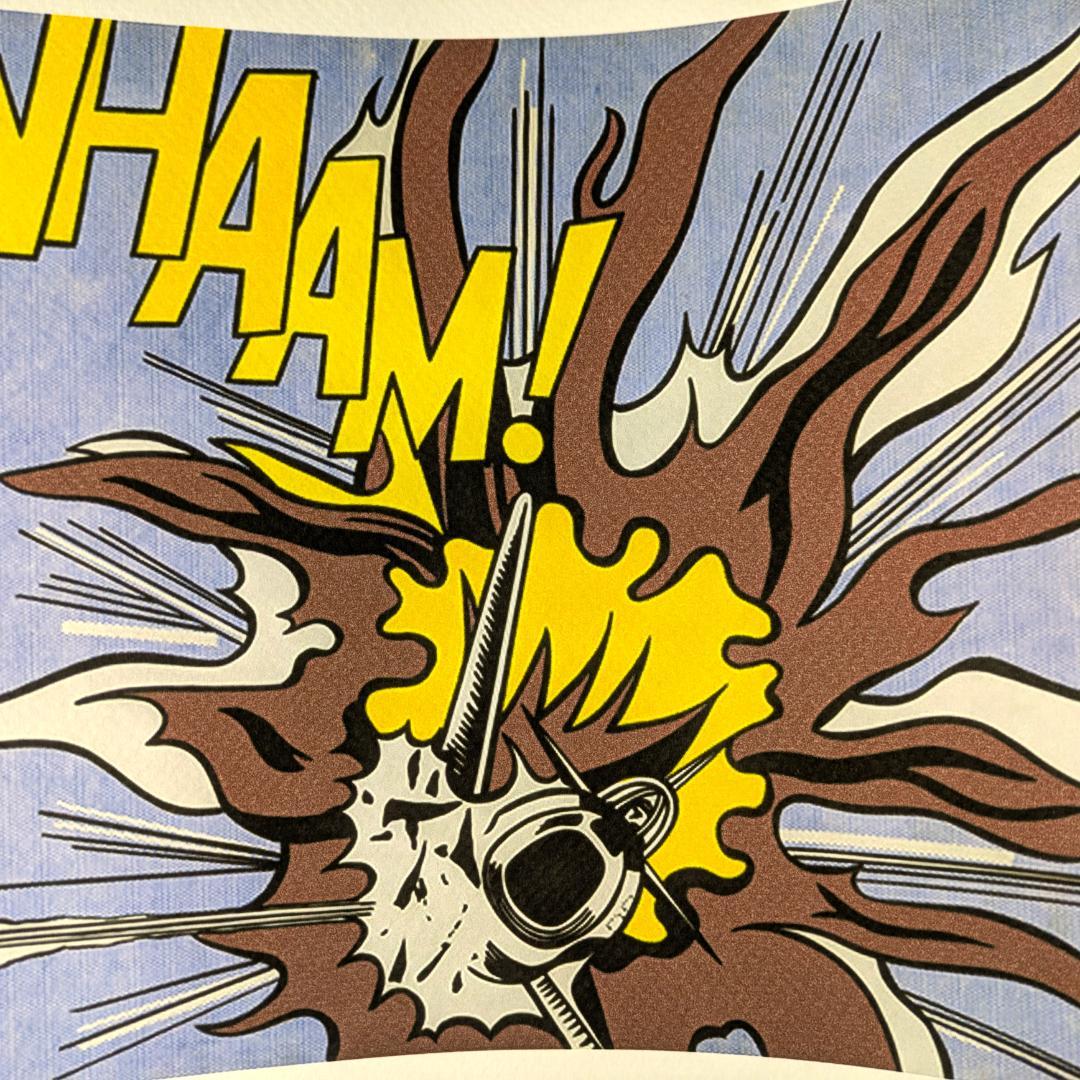 ロイ・リキテンスタイン「WHAAM!」 限定150部 オフセット複製 COA付