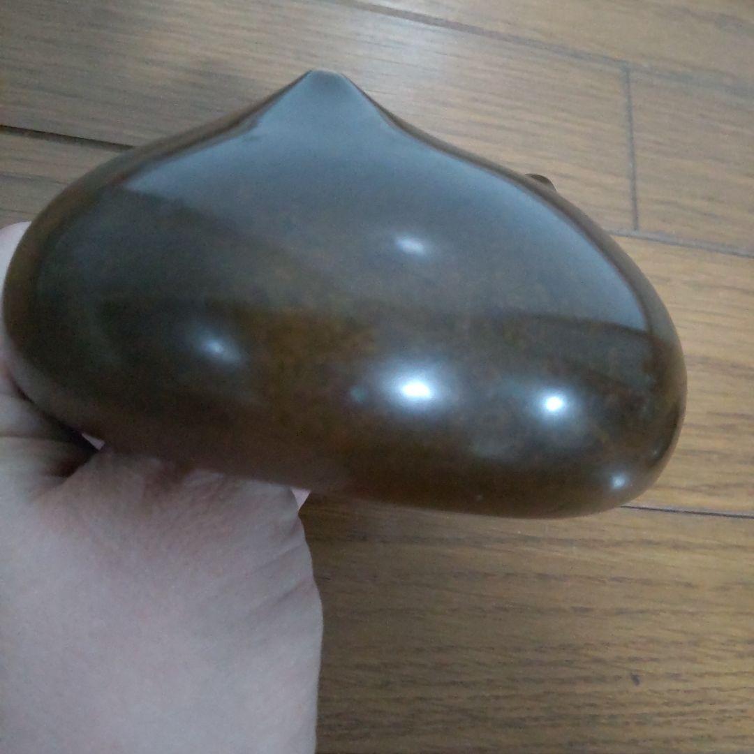 金谷五郎三郎造　黄唐銅菊透鉄鉢式香炉