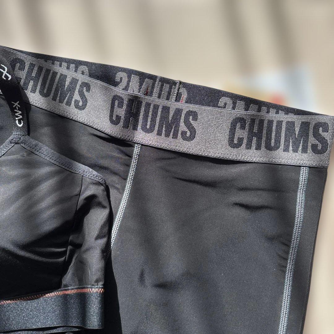新品未使用CW-X チャムスCHUMSコラボ レギンスとスポーツブラセット