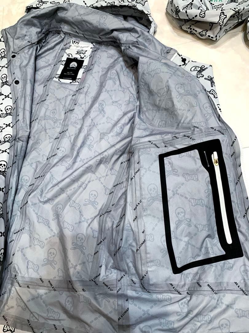 希少完売　良品　マークアンドロナ　MARK&LONA レインウェア　セットアップ