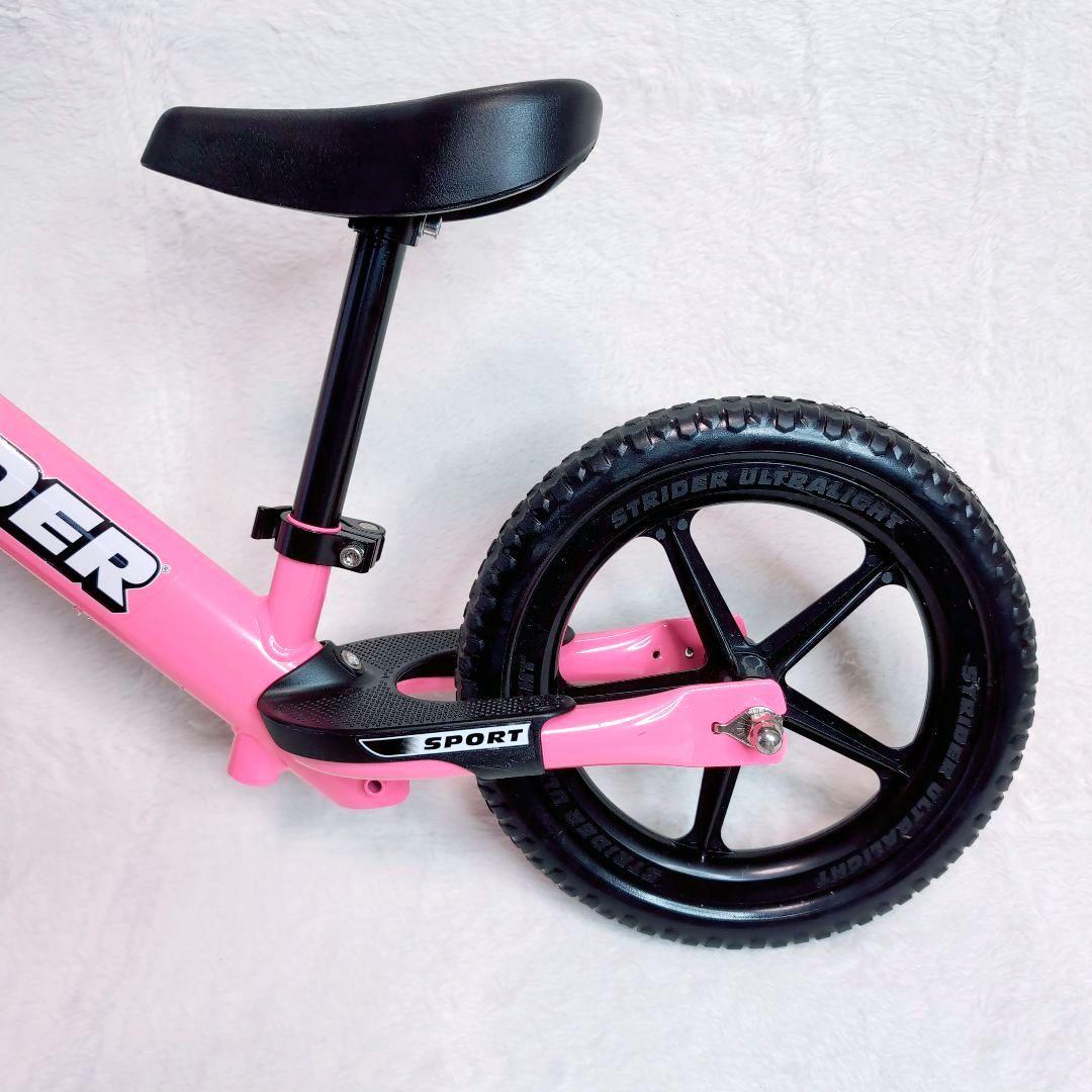 美品 ストライダー スポーツ STRIDER 12インチ ピンク
