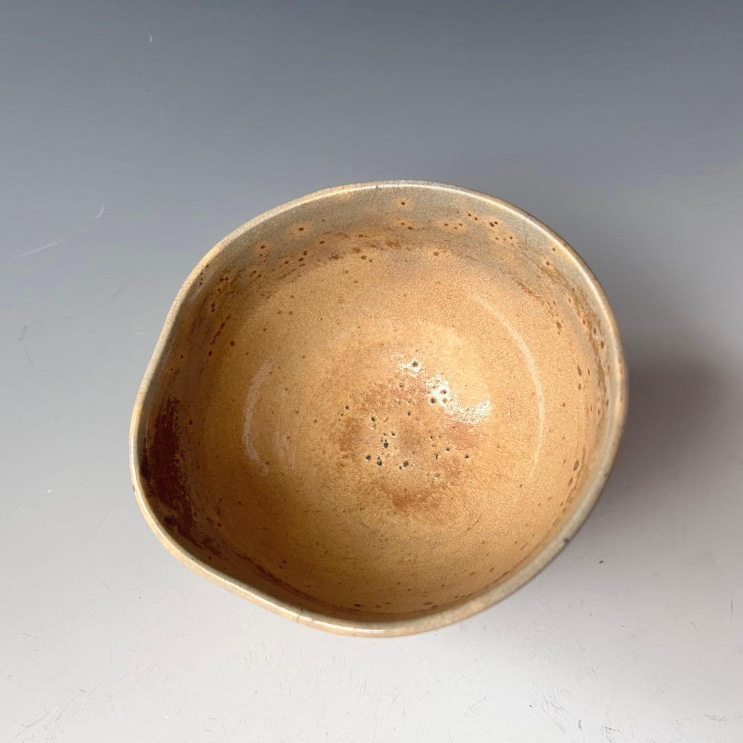 茶道具　対州御本　茶碗　江戸中期　佐々木三味　極書　銘「鳴門」古美術　濃茶　茶