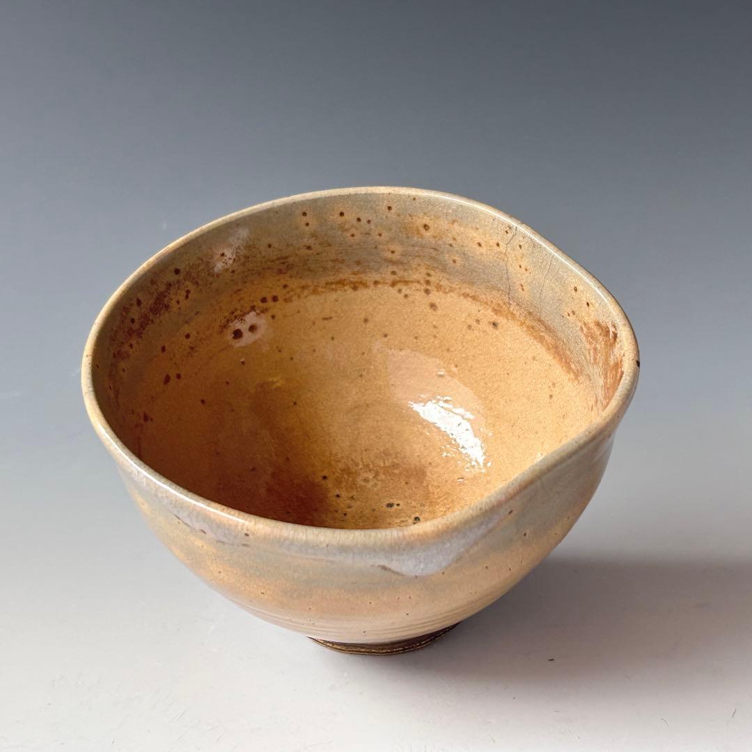 茶道具　対州御本　茶碗　江戸中期　佐々木三味　極書　銘「鳴門」古美術　濃茶　茶