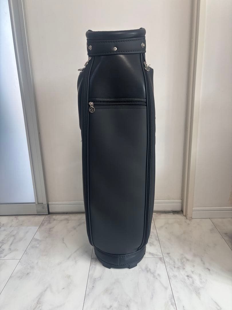 新品！　DESCENTEGOLFブラック キャディバッグ　デサントゴルフ