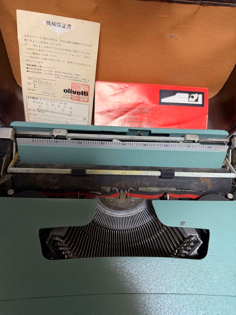 アンティーク雑貨 Gucci for olivetti lettera 32