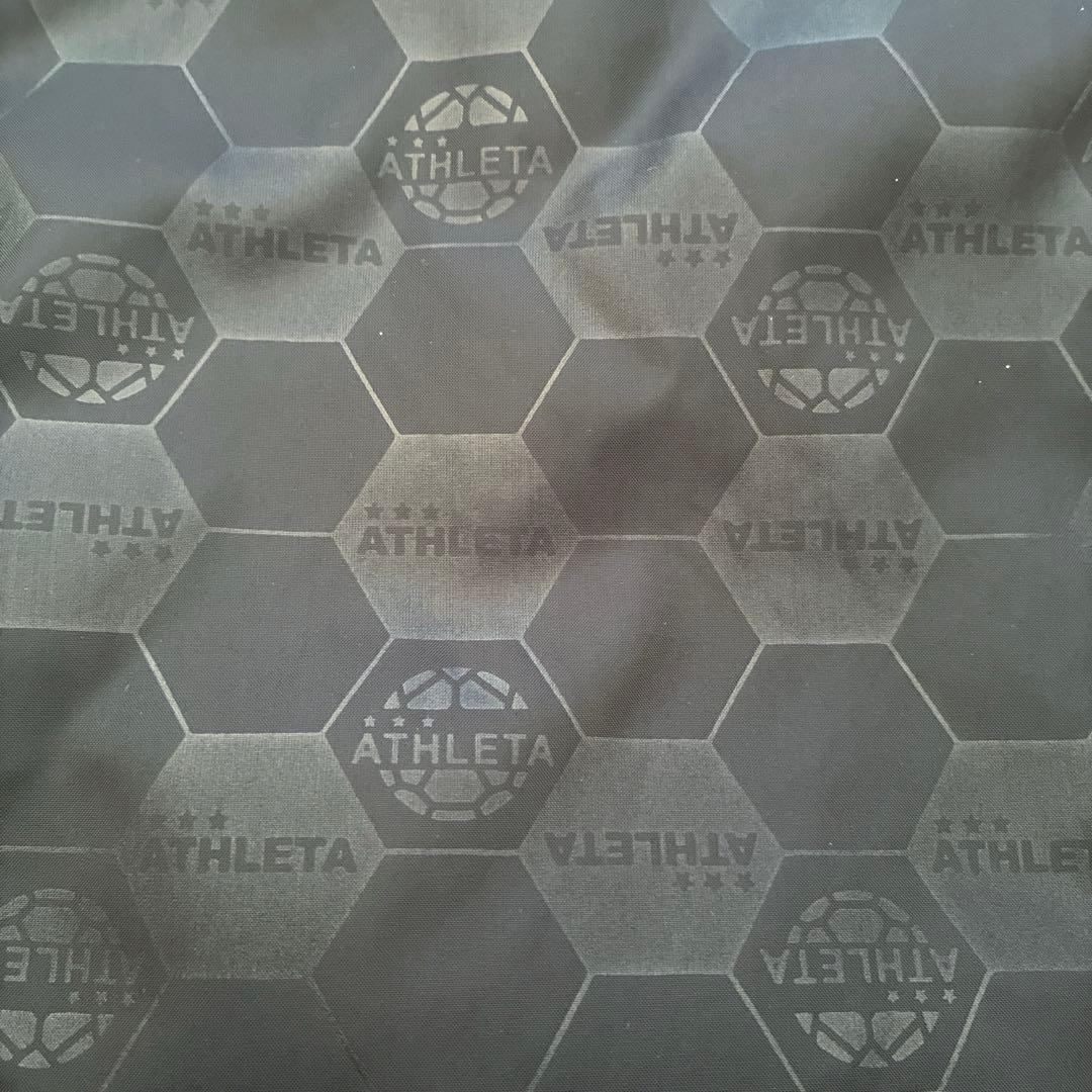 【美品】★ATHLETA アスレタ ベンチコート カモ　ブラック サイズS★