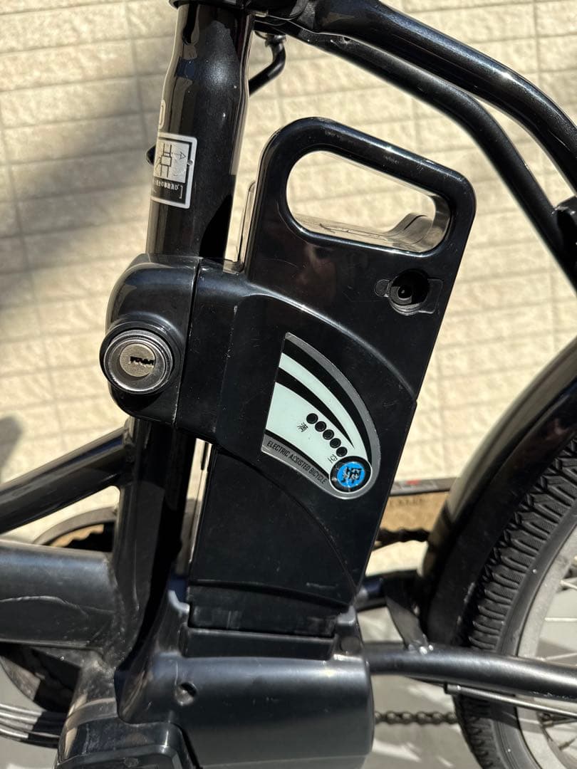 ペルテック電動アシスト自転車 TDN-206L ブラック 6AH