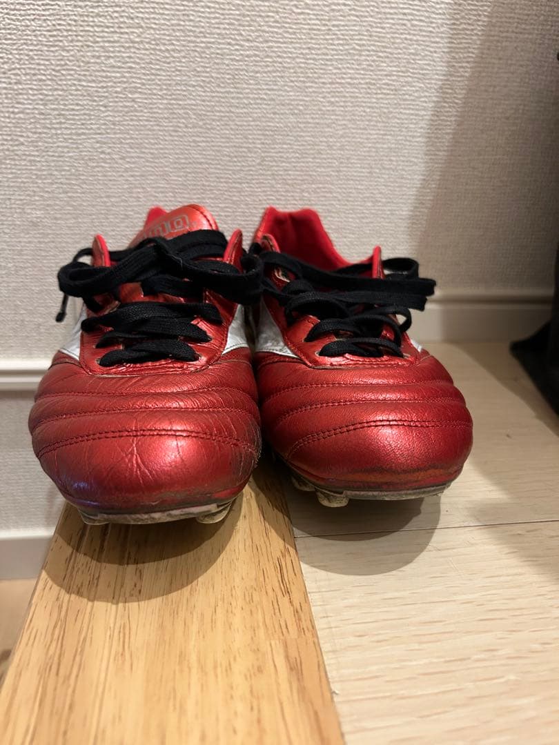 Mizuno モレリアIIジャパン 【限定色】レッド スパイク25.5cm