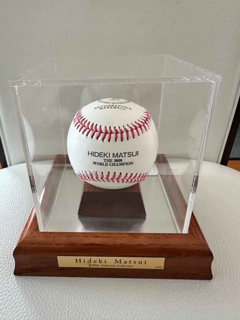元ニューヨークヤンキース松井秀喜選手直筆サインボール