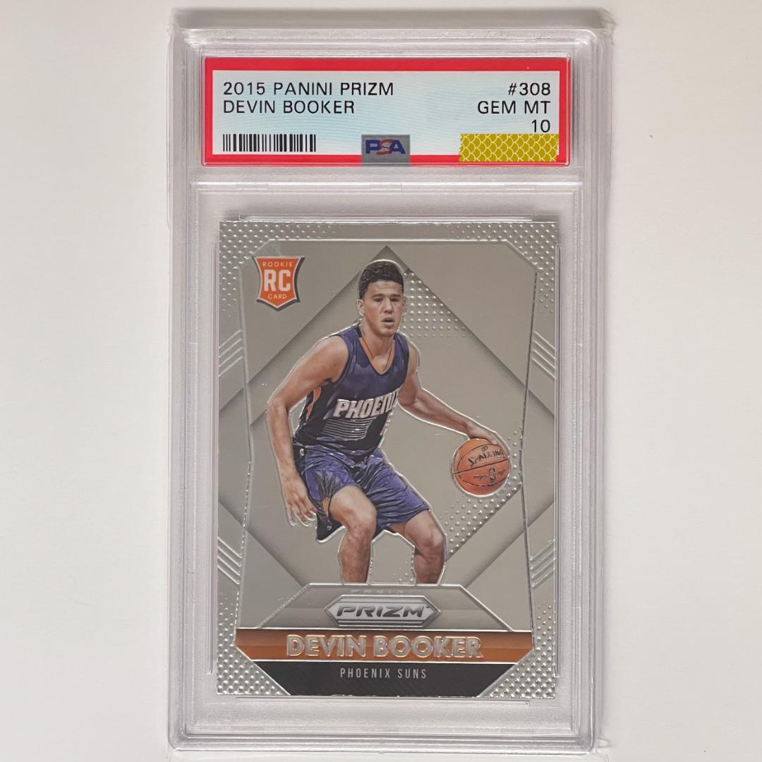 PSA10 ルーキー DEVIN BOOKER RC PRIZM LOW POP