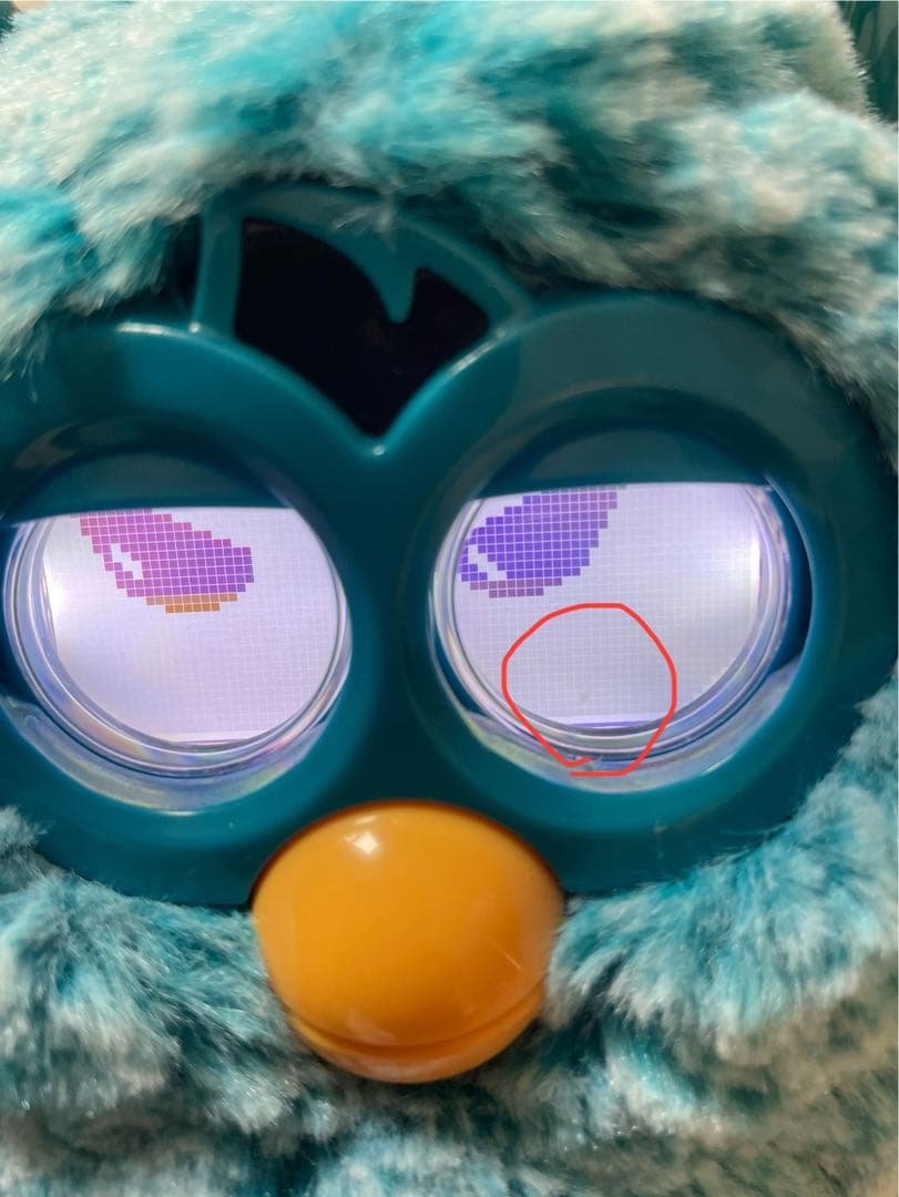 ファービー2英語版　クラウディピーチ水色目とファービー ソーダブルーの2体セット