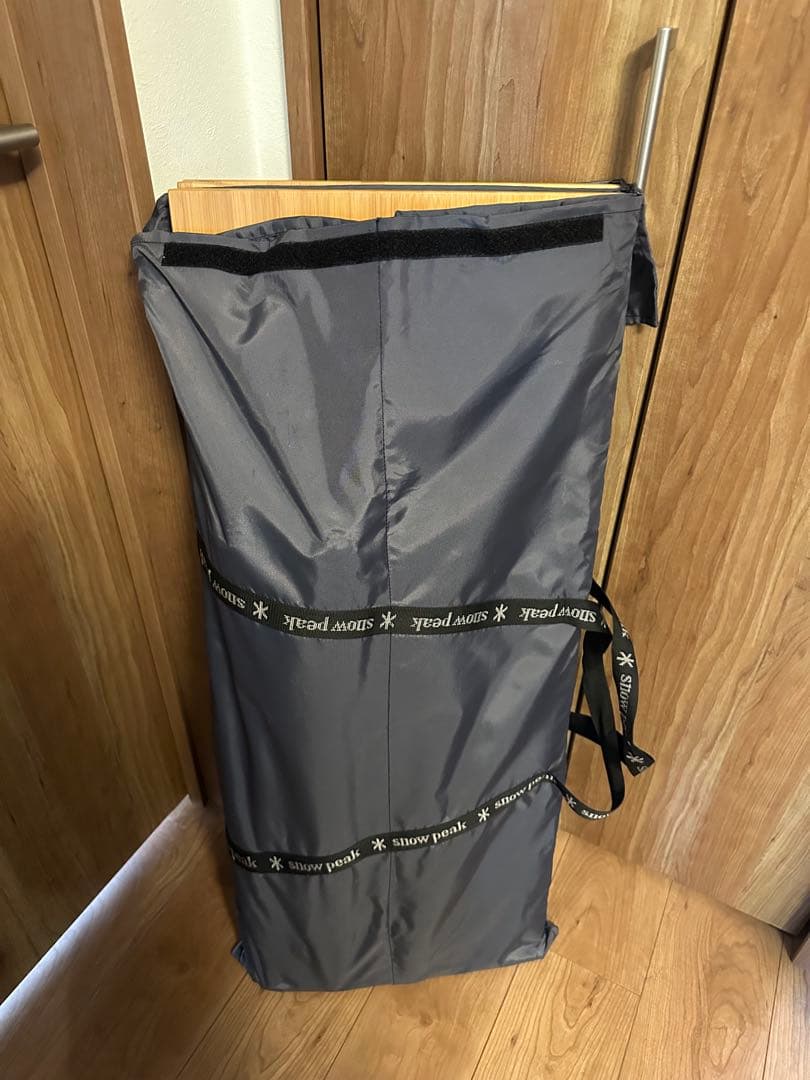 【廃盤レア】スノーピークフォールディングテーブルオーバル竹　復刻版