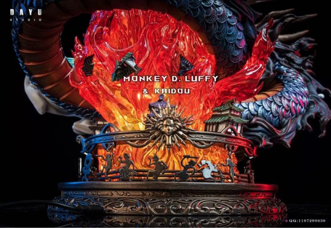 ワンピース 四皇 ニカルフィ ルフィ & カイドウ フィギュア
