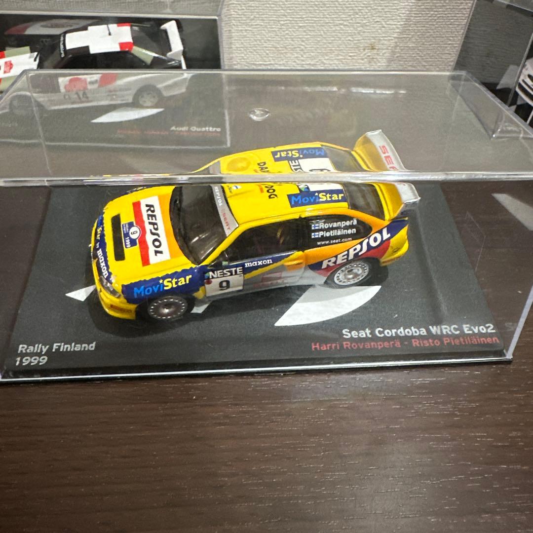 ラリーカーコレクション5台セット1/43