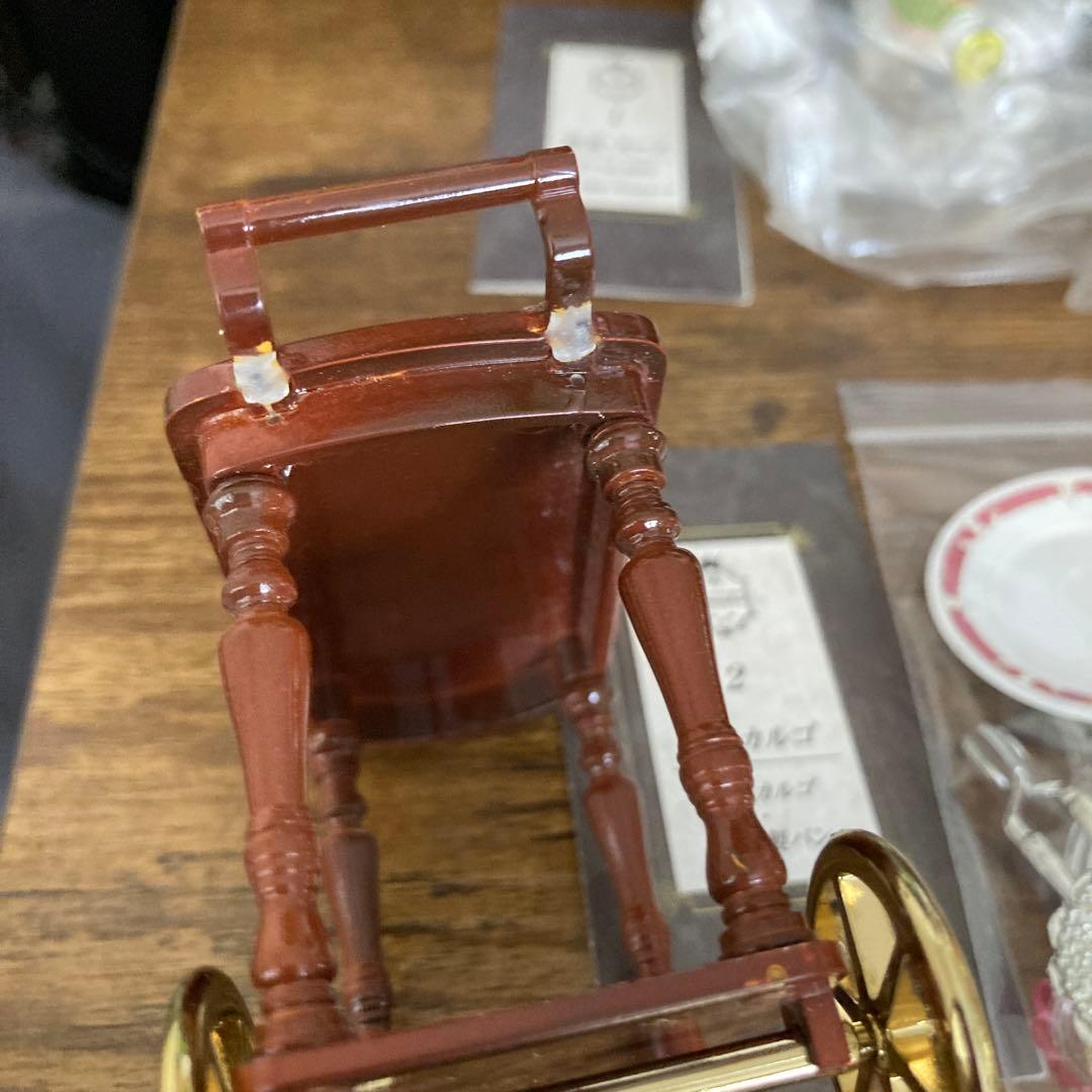 リーメントぷちサンプル三つ星レストランセット1.2.4.5.7.8の6種類