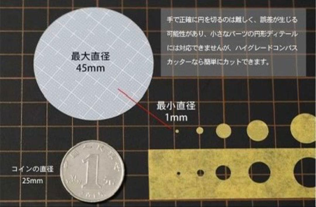 【新品】DSPIAE MT-C ハイグレードコンパスカッター ロケーター&替刃付