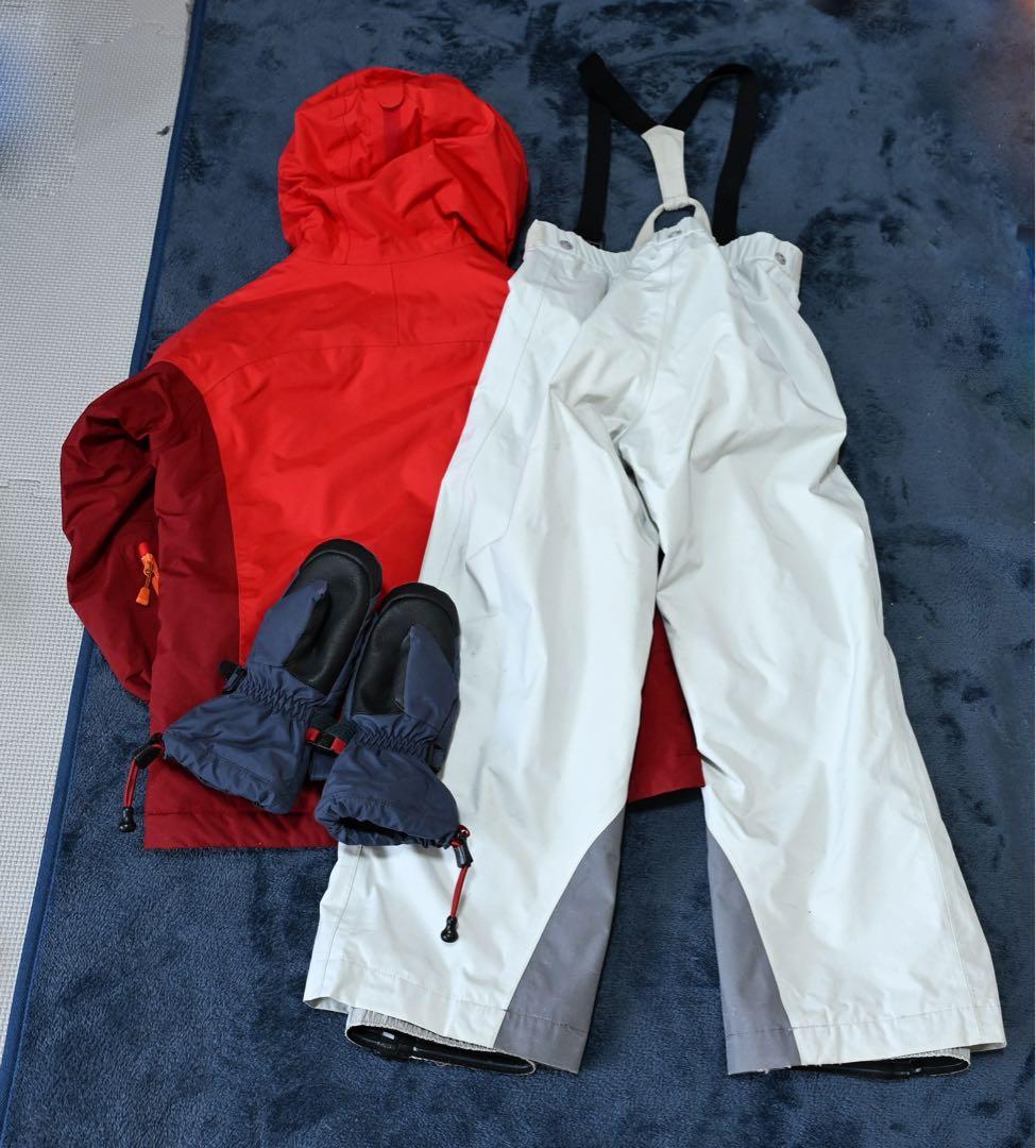 mont-bell スキーウェアセット キッズ　120サイズ
