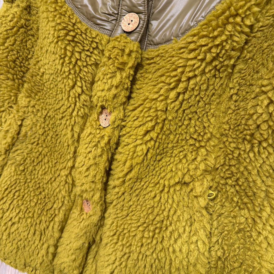 パーリーゲイツ　0サイズ　ボアベスト　　レディース