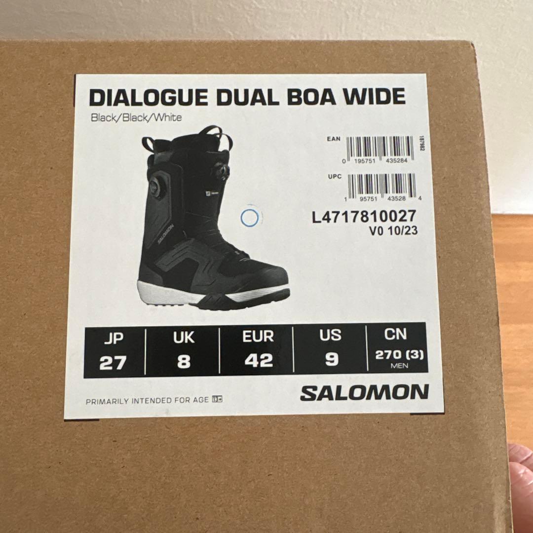 サロモン　ダイアログ　SALOMON DIALOGUE WIDEモデル 27cm