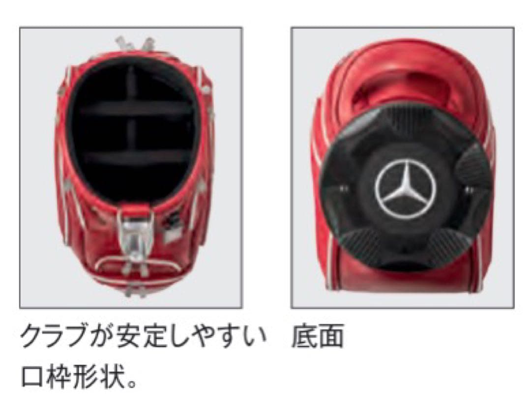【新品未開封】タイトリスト キャディバッグホワイト　メルセデス・ベンツ